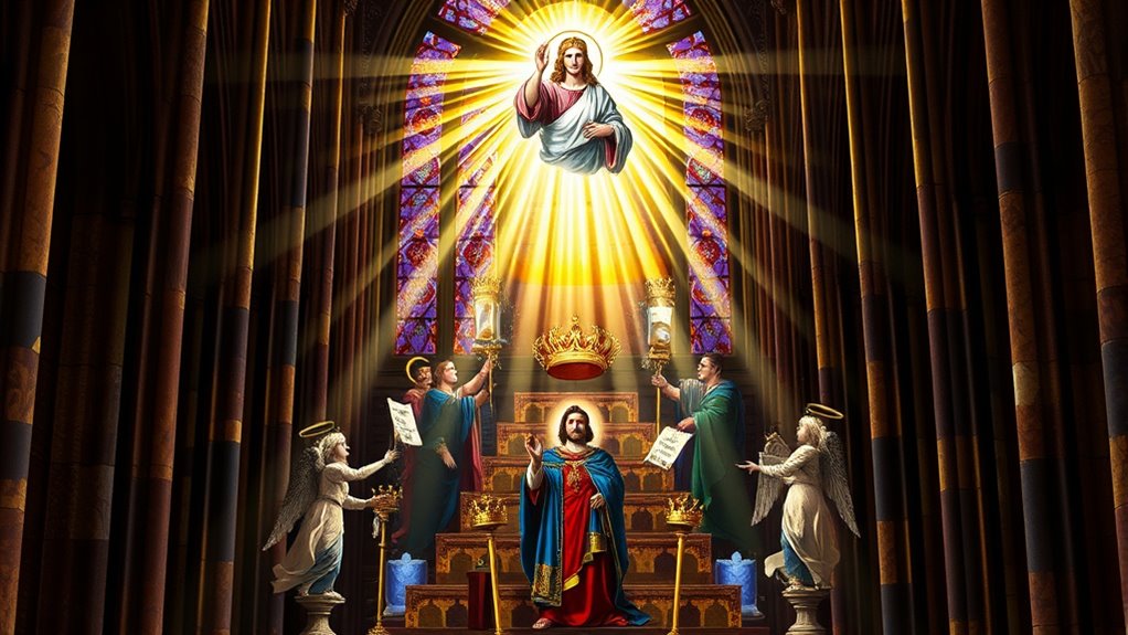 christ reveals king s loss