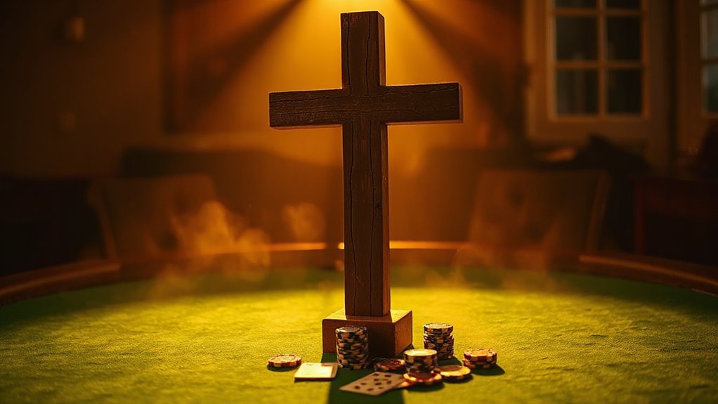 bible mentions casting lots indirectly