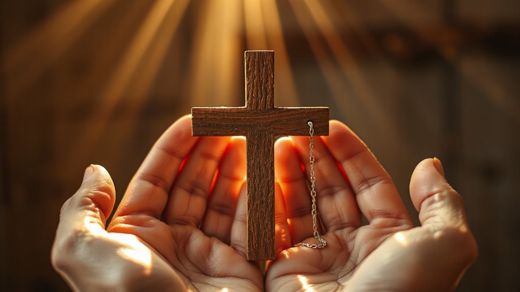 bible principles on cross jewelry