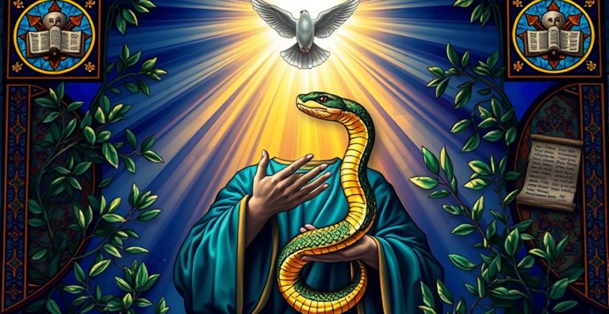 biblical warning against serpents