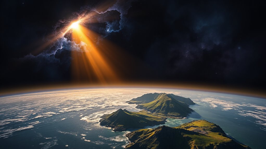 god spoke order into earth