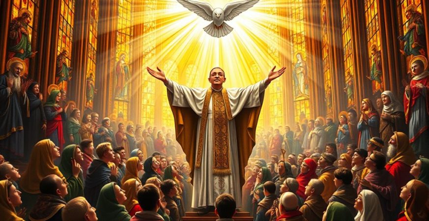 pope in paris addresses all