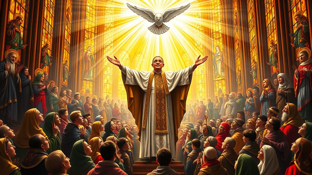 pope in paris addresses all