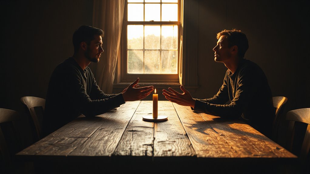 private conversation gradual reconciliation steps
