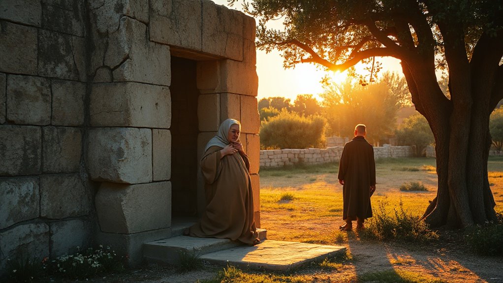 tombs as centers of mourning