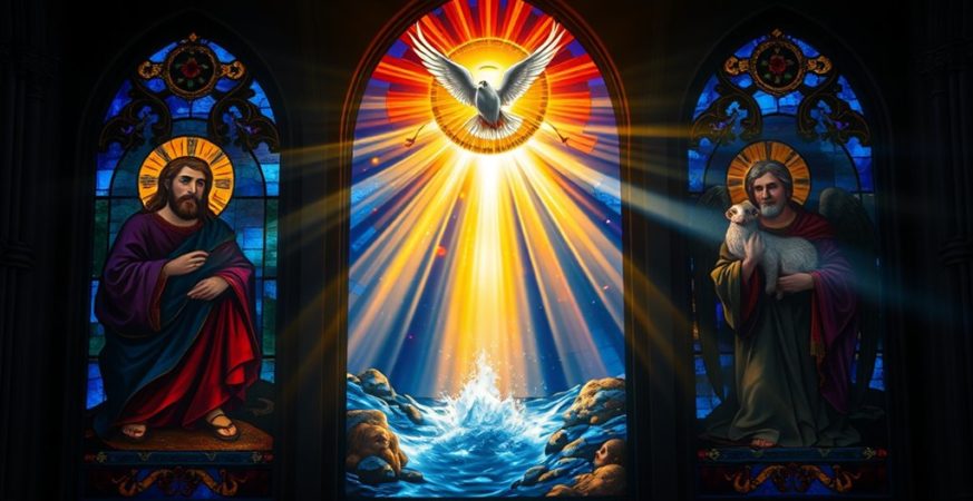 trinity explained in scripture