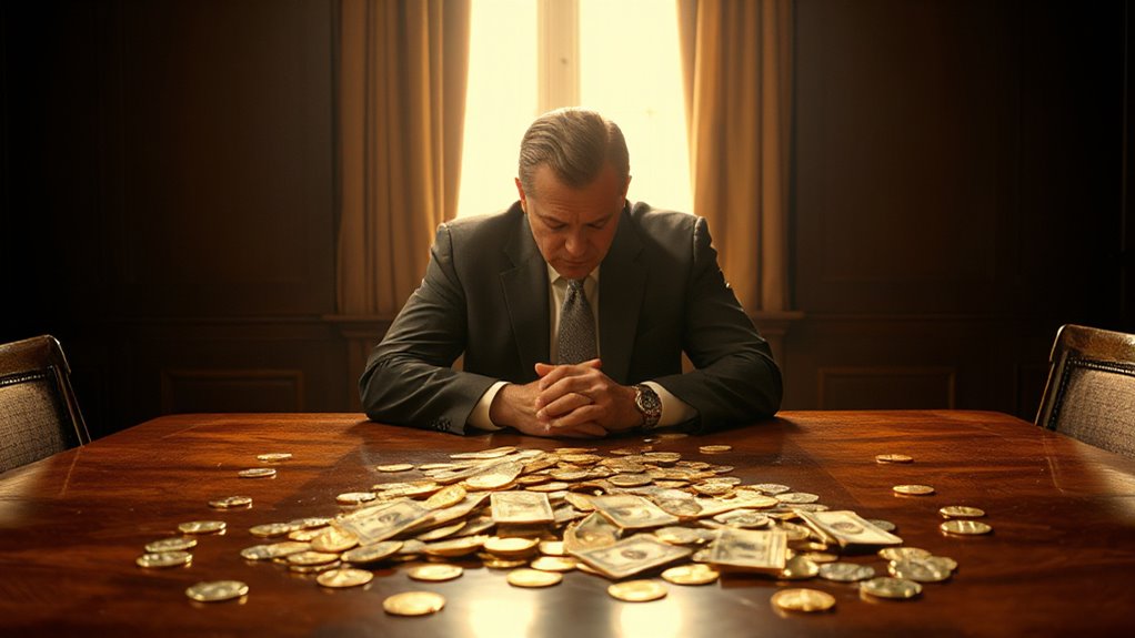 wealth as misplaced trust